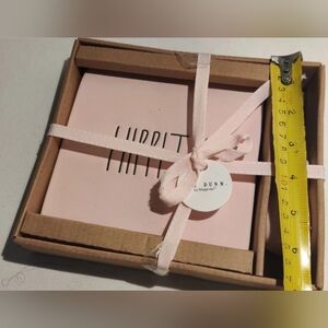 RAE DUNN HIPPITY HOP Off White Cheese Plate & KNIFE/Spreader SET...New